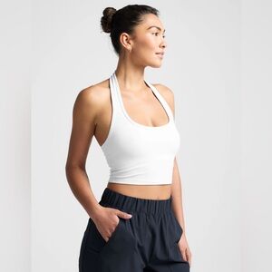 Beyond Yoga | Spacedye Well Rounded Cropped Halter Tank | Small
